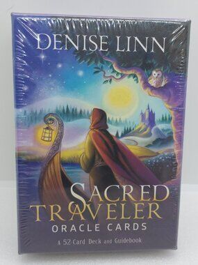 Denise Linn Sacred Traveler Oracle Card Deck 52 Card Deck With Guidebook